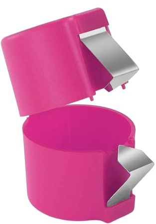 Egg Cracker Tool,Egg Cracker Separator Tool, Handheld Egg Cutting Tool,Handheld Egg Opener Tool Easy to Clean, Convenient Egg Shell Opener Baking Tools for Home and Restaurant (orange)