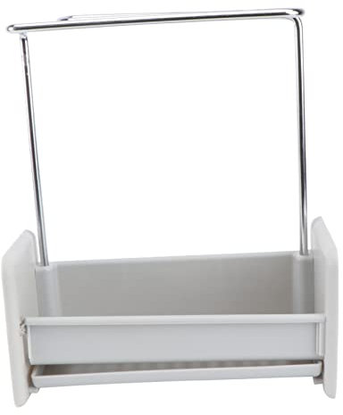 PHENOFICE Estante para Trapos De Cocina Escurridor y Soporte De Almacenamiento Multifunción Fregadero Hecho De Material Resistente para Secar y Organizar Trapos y Bayetas