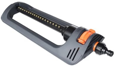Lerpwige Wide Area Wassersprinkler Für Rasenabdeckungen Abdeckungen 8-10 M Abdeckung Mit Präziser Sprühkontrolle Oszillierender Sprinkler