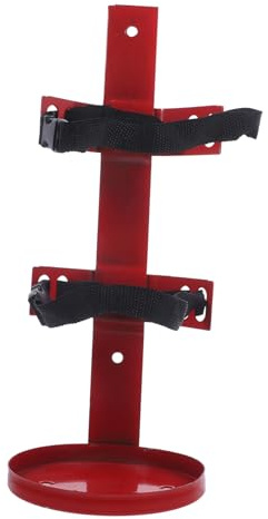 Toddmomy Soporte De Hierro Para Extintor 2-4 Kg Acabado Seguro y Diseño Práctico, Apto Para Montaje En Coche, Camión y Caravana
