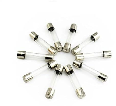 5x20 mm 1A 1 amp 250V 250 Volt 0.2x0.78 Inch F1A 250V Schnellblasglassicherungen (10 Stück)