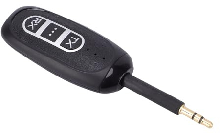 Bewinner Ricevitore Trasmettitore Bluetooth 5.4, Trasmettitore Wireless per Cuffie, Adattatore Jack Audio Aux da 3,5 Mm per TV, Stereo per Auto
