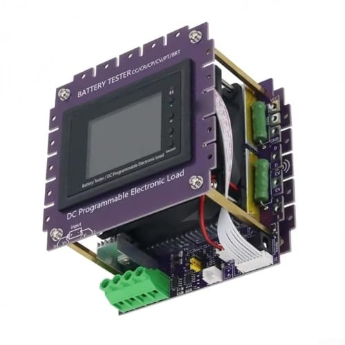 Besttoolifes Carico elettronico da 150 W, tester di alimentazione DC 1-200V 30A, WiFi abilitato per app Tuya, corrente/tensione/modalità costante, quattro fili (Tester)