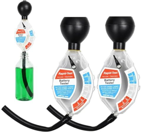 NiuLumea Tester antigelo per auto, sistema di raffreddamento in due pezzi, antigelo per misuratore di protezione con per bilance F, costruzione in PC e silicone