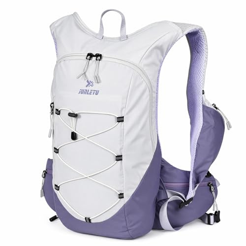 ABPOK 15L Ultra Lightweight Backpack,Waterproof Backpack Hiking Rucksack,Rucksack Bag for Women Men Outdoor Camping, Cycling, Hiking Backpack,Travel,Work Bag (Purple)