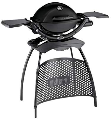 Weber Barbecue a Gas Q1200 Black con Supporto