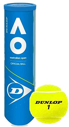 DUNLOP Australian Open (AO) Extra Duty All-Court Tennisbälle – 3 Balldosen (8 Dosen)