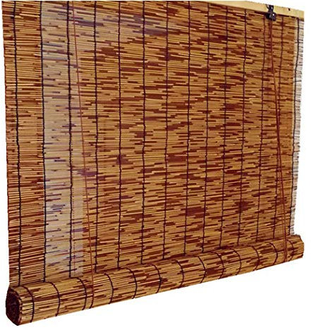 HHXX Pflanzen-Versand Sichtschutz Schilfmatte Schilfrohrmatte Lärmschutz Windschutz Strohmatte für - Wind & Blickschutz Garten & Balkon