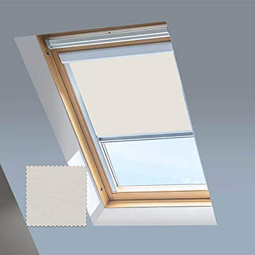 Classic Roof Blinds für VELUX Dachfenster Verdunkelungsrollo Fenstercode MK08 Creme