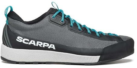 Scarpa M Gecko Lt Grau - Leichter atmungsaktiver Herren Zustiegsschuh, Größe EU 44.5 - Farbe Anthracite - Azure