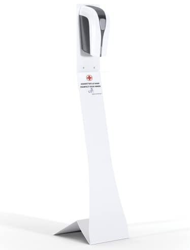 Stand Up pedestal with automatic sanitizer dispencer