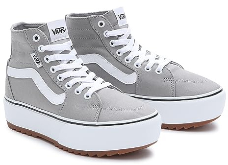 Vans Filmore Hi Tapered Platform StSneaker para Mujer, Llovizna de Lona, Fällt Normal aus!