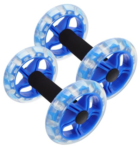 Toddmomy Ab Wheel Roller For Core Workout, Ab Roller Fitness Exercise Wheel Devices Abdominal Trainer for Men Women Core Strength Training Home Gym Fitness Equipment