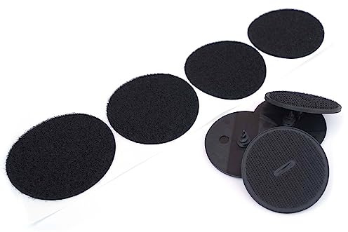 8-teilig Fußmatten Klett Befestigung für BMW Klettteller Flaschpads selbstklebend, Ideal auch zum Nachrüsten