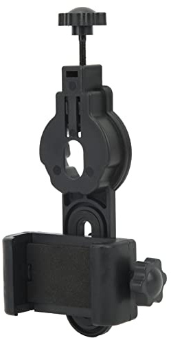 Universal mobiltelefonadapterfäste, spottingscope telefonadapter halkfri gummikikare Telefonadapter för spottingscope kikare monokulärt mikroskop (Small (5.9in))