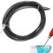 TNSLAND Pulitore a Spirale per la Pulizia dei Tubi, Lungo, con Adattatori Elettrici per WC, 10 mm x 3 m
