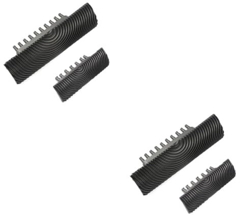 SEWOART Holzmaserung Werkzeug Set 4 Farbwerkzeug Für Holzmaserung Heimdekoration -kits Holzmaserung Werkzeug Mit Holzmaserung Malwerkzeug Black Malwerkzeug Für Holzmaserung