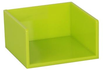 JEWEDECO Multifunktionale Schreibtisch-aufbewahrungsbox Mit Selbstklebendem Zettelspender Kompakt rutschfest Und Kratzfest Grüner Organizer Für Büro Zuhause Schule Und Schreibtisch