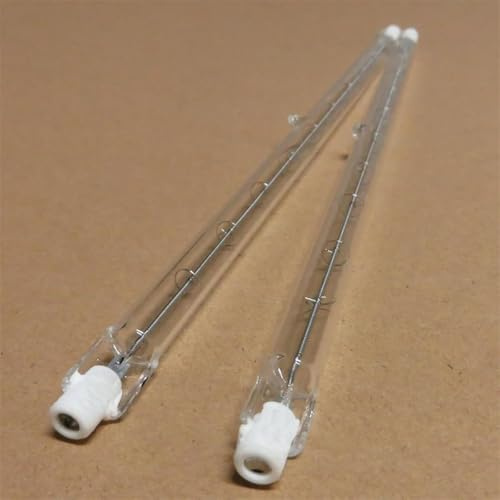 UGEFKMQ Lampadina alogena R7S 254MM 1500W 220V-240V Lampadine alogene R7S J254 1000W Sostituzione ad alta luminosità per luci di inondazione e sicurezza 1PC 1500W