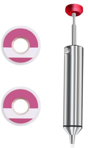 Pompe Dissaldanti,Strumento Dissaldante,pompa dissaldante,Saldatura Manuale Ventosa,pompa dissaldante stagno,Rimuovere la Saldatura Strumento Dissaldante con Ugello in Silicone 2 Filo dissaldante150mm