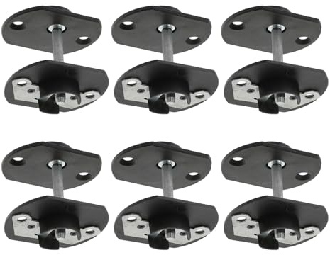 SAFIGLE Set 6 Connettori per Divani Componibili in Metallo Perno di Collegamento per Mobili Accessori per Divano Letto Ricambi per Hardware Divano Collegamento Robusto per Uso