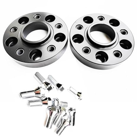 Radnaben-Distanzstück 2PC 25MM 1 Zoll DICK 5X112 66,6MM Hubcentric SPURVERBREITERUNG Für Mercedes Für Benz