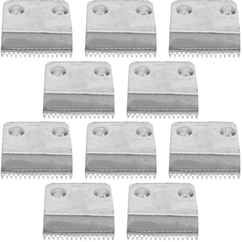 TOVINANNA Lame De Rechange Pour Dévidoir De Ruban Adhésif Lame De Coupe En Métal Pour Dérouleur De Pièces De Rechange Pour Bureau Emballage Carton Lot De 10 0.98X0.79X0.39in