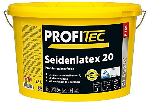 ProfiTec P156 Seidenlatex 20 - Latexfarbe 12,5 Liter