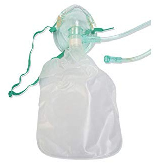 O2 Med Máscara Alta Concentración de Oxígeno