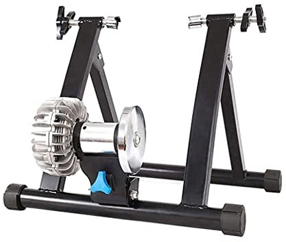 SMSOM Bike-Stand Bike-Trainer-Stand für Indoor-Reiten stationärer Übung für Road & Mountainbikes 26-27,5 Zoll