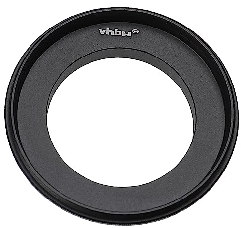 vhbw Retro adattatore di 62 mm compatibile con Sony NEX E-Mount fotocamera - anello di inversione per obiettivo