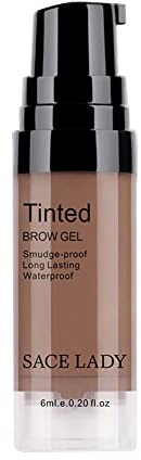 Gel À Sourcils Naturels Crème À Sourcils Liquide, Crayon à Sourcils Longue Tenue Waterproof Crème Teinture Sourcils Gel Sourcils Eyebrow Colors Gel pour le maquillage, 6ml