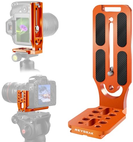 Support vertical en L Plaque à dégagement rapide Compatible Canon/Nikon/Sony/DJI Osmo Ronin Zhiyun