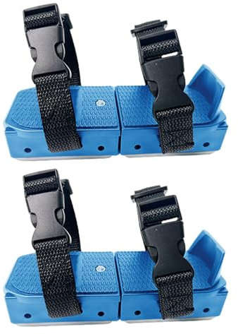 Eislaufschuhe für Kleinkinder,Double Slide -Skates,Verstellbare Doppelrutsch-Eislaufschuhe für Kinder - Enganliegende Eislaufhilfe für Anfänger für Kinder im Alter von 2 bis 5 Jahren