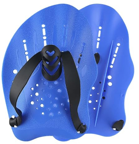 Pagaie Nuoto, Palette Nuoto Piscina Regolabili, Pinne Da Allenamento, accessiory Piscina per L'allenamento in Acqua All'aperto in Estate, Adulti E Bambini, Migliorano L'efficienza Del Nuotos