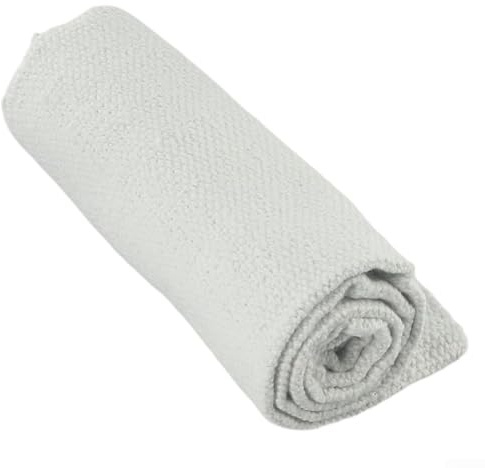 SMZhomeone Feuerfestes Tuch, Industriequalität, Keramikfaser-Isoliermatte, 2 mm dick, hitzebeständig, Decke für Ofentür, Rohrleitungsschutz (0,2 m x 1 m)