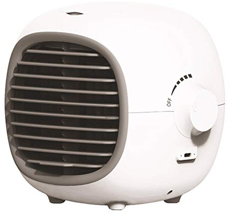 Personal Air Cooler - USB Rechargeable Water-cooled Portable Air Conditioner for Home, Office, and Travel, Keeps You Cool All Summer Long