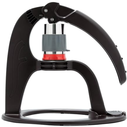 Machine à Expresso Manuelle à Levier, avec tête d'infusion en Acier Inoxydable, Portable et Non électrique, pour la Maison, Machine à café Facile à Utiliser pour Barista à Domicile