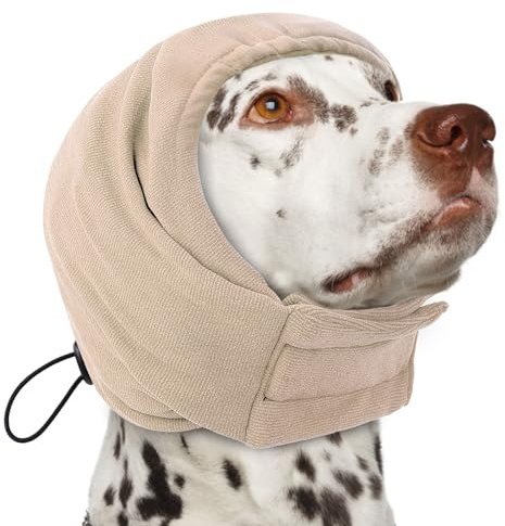 AOFITEE Gehörschutz für Hunde, Ohrenschutz für Hund Lärm Haustier Snood Ohrenschutz Lärmschutz Hund Ohrenschützer zur Geräuschreduzierung Gehörschutz Silvester für Hunde