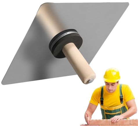 Raschietto per intonaco da parete, strumento per raschiare vassoi | spatola per intonacare, raschietto in acciaio , manico in legno, per raschiare, finitura, lavori di costruzione