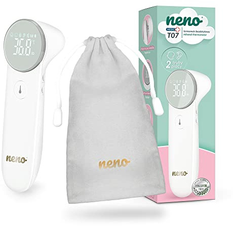 Neno Medic T07 kontaktlös termometer – 2 lägen – infraröd termometer – 2-i-1 termometer