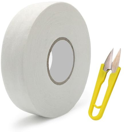 IKOPFLN Schlägertape Hockey Tape 25mm f. Eishockey, je 25 m，Mit 1 x U-förmiger Schere