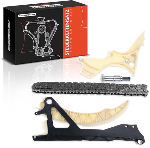 Frankberg 4x Timing Chain Kits for 1 Series E81 E87 E88 120i 3 Series E46 316i 318i 5 Series E60 520i X1 E84 X3 E83 Z4 R.o.a.d.s.t.e.r E85 1.8L 2.0L Petrol 2001-2015 11311439851