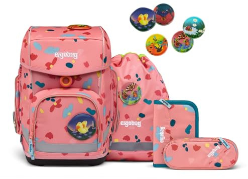 ergobag Cubo Schoolbag Set 5-teilig ZitronenfaltBär