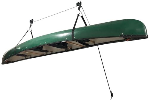 MUSESPANI Kayak Hoist, Ceiling Mount Kayak Canoe Hoist, Kayak Canoe Hoist Lift For Storage Garage Ceiling Mounted Kayak Canoe Lift, Kayak Canoe Lift for Storage Garage