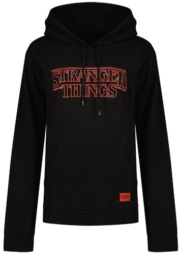 Cerdá - Stranger Things logotyp huvtröja L