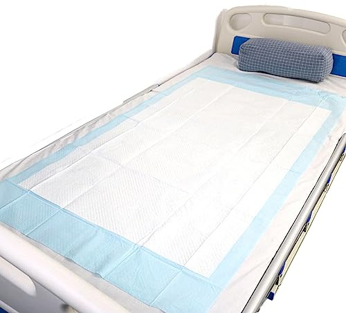 20 Stück – Bettunterlagen unter dem Laken Wee Pee Inkontinenz Einweg Sofa Stuhl Erwachsene XL Senioren Behinderte Matten Schutz Kinder Mutterschaft Nässe Matratze Schutz Hohe Saugfähigkeit Wasserdicht
