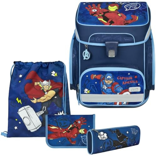 Scooli EasyFit Schulranzen-Set Avenger 5tlg.
