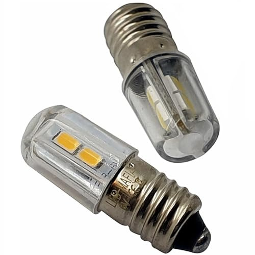 2x 4x Taschenlampe LED E10 3V 2,8-3,2V Schraubsockel warm kaltweiß weiß warmweiß Birne (kaltweiß, 2 Stück)