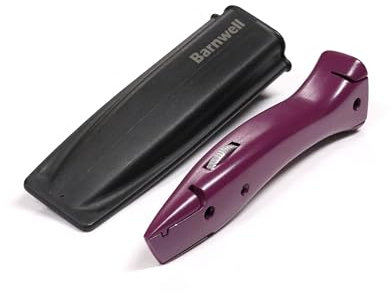 Barnwell Purple Carpet Stingray Fixed Handle Work Tool ONLY with Belt/Pocket Holster